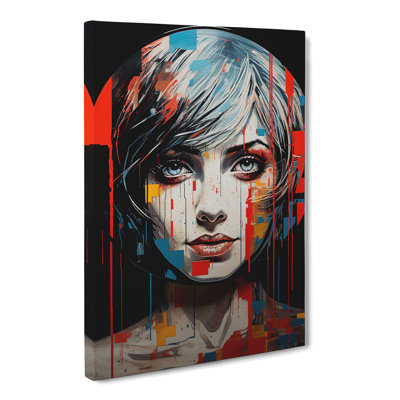 Vinyl Record Tachisme - No Frame Print