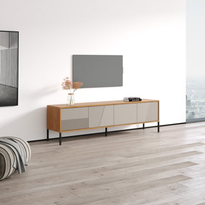 Bleron TV Stand for TVs up to 85" by Wade Logan