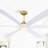 72" 6-Speed Reversible DC Motor Ceiling Fan with Dimmable LED Lights and Remote Control-1958193622