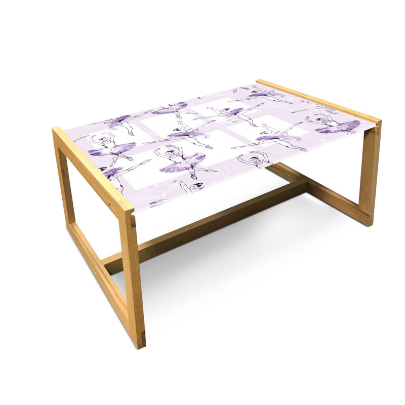Jamalie Trestle Coffee Table, 40cm H x 91cm W x 62cm D