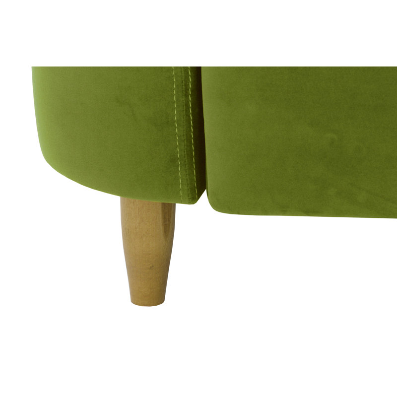 Chaim 4 Seater Sofa Bed, Olive Green
