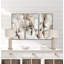 Lampe de table Travertine Elegance - Or doux - Ensemble de 2