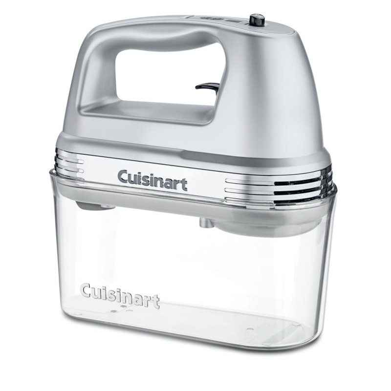 Cuisinart 9 Speed Hand Mixer, Brushed Chrome