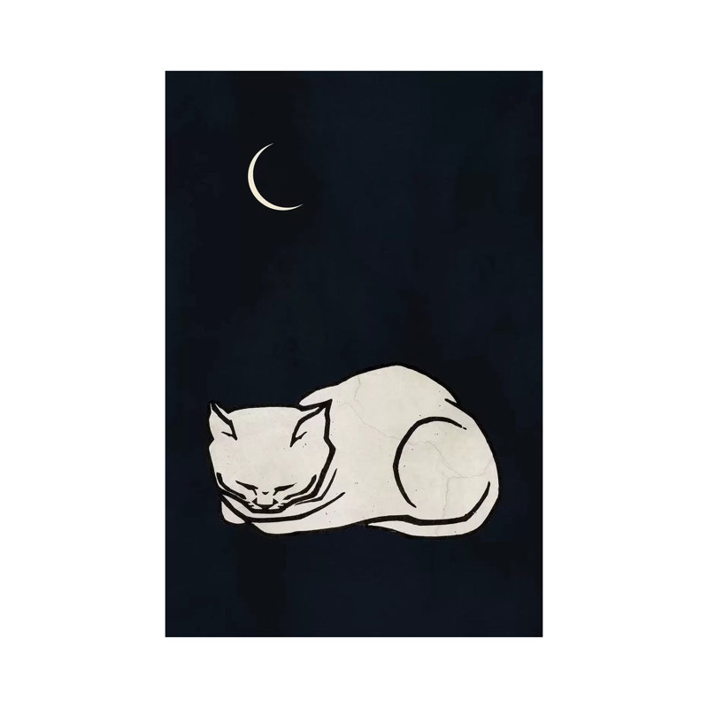 Cozy Dreams by Kubistika - Print on Canvas, Wrapped Canvas, 30.48cm H x 20.32cm W x 1.91cm D