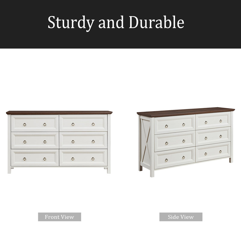 Commode 6 tiroirs Farmhouse