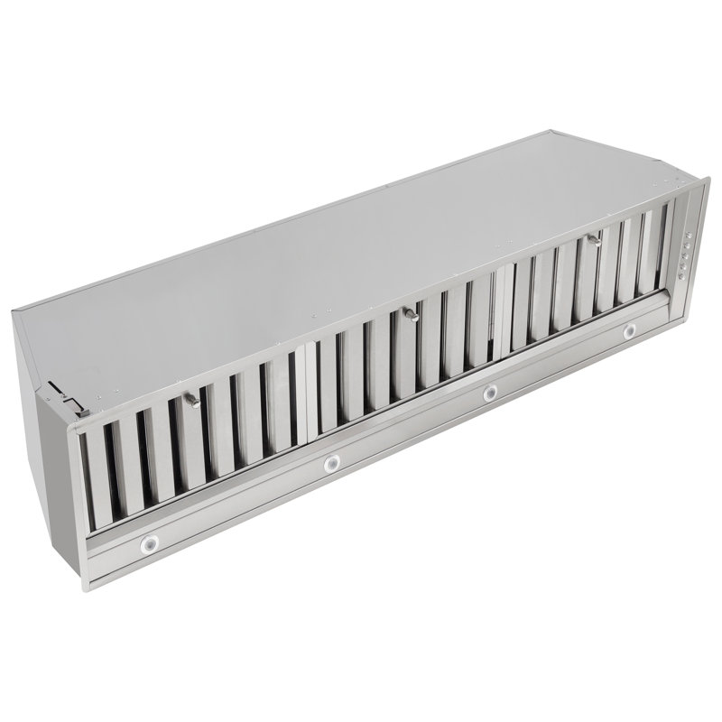 Frassanito 48" Recessed Range Hood with Baffle Filters
