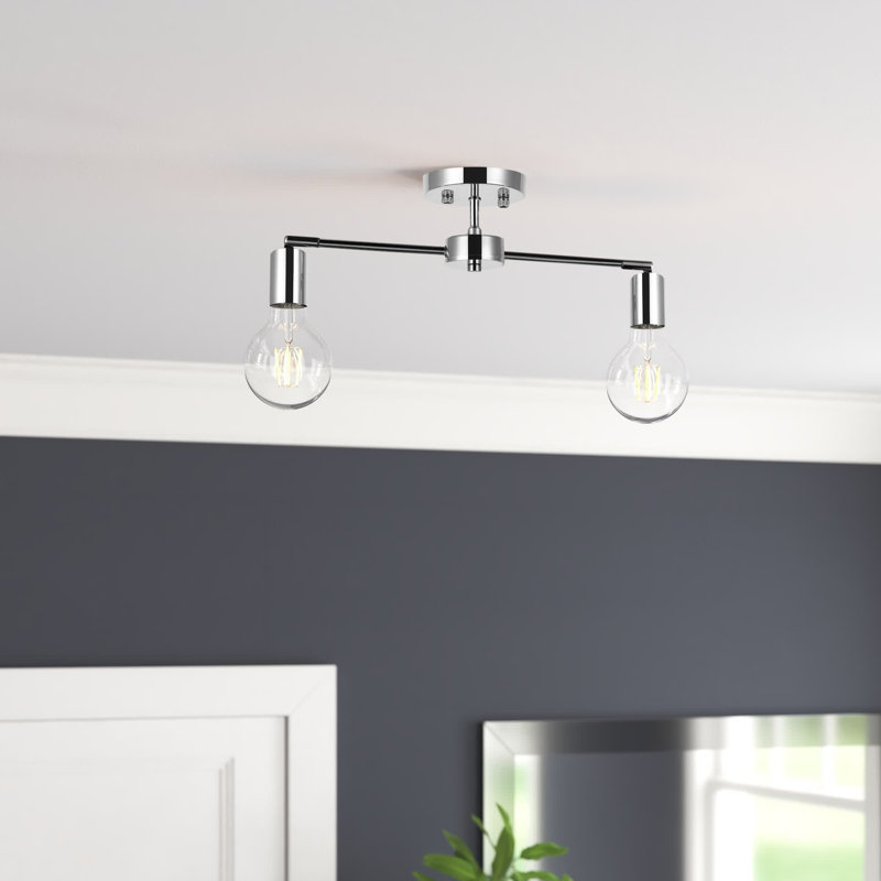 Hannigan Flush Mount, Chrome
