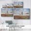 Tulip Fields with the Rijnsburg Windmill-Claude Monet-Gallery Wrapped Canvas-1886-285434251