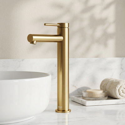 Jewel 11 in. Vessel Bathroom Sink Faucet