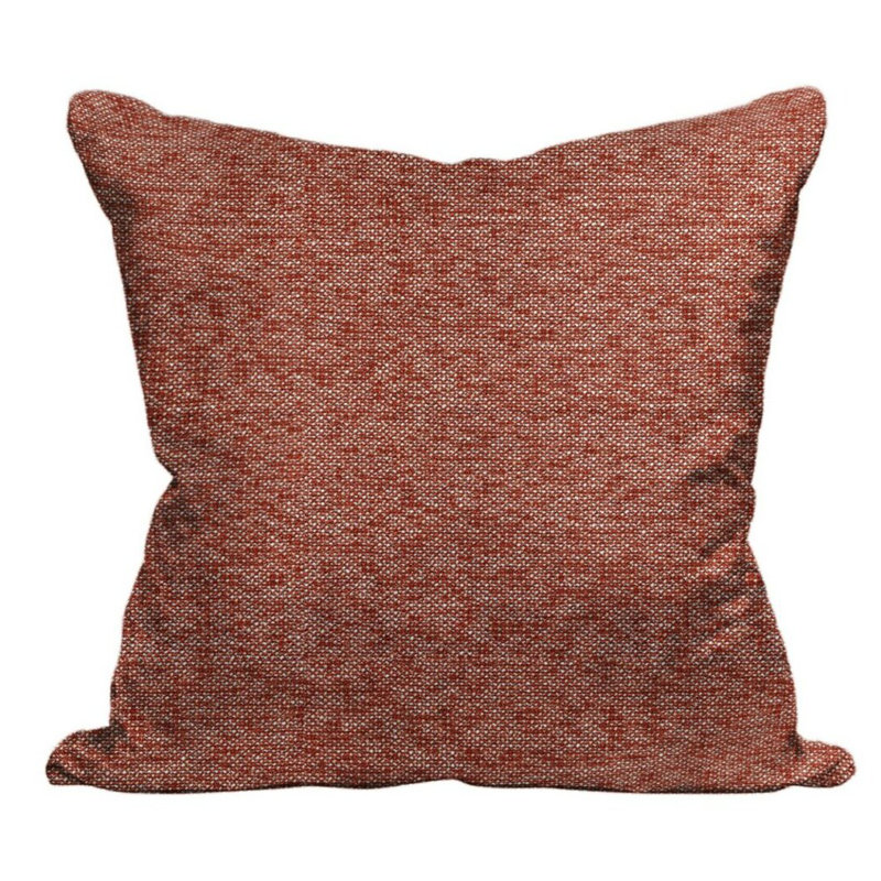 Dorset Coast Wool Square Pillow Cover & Insert, Pimento