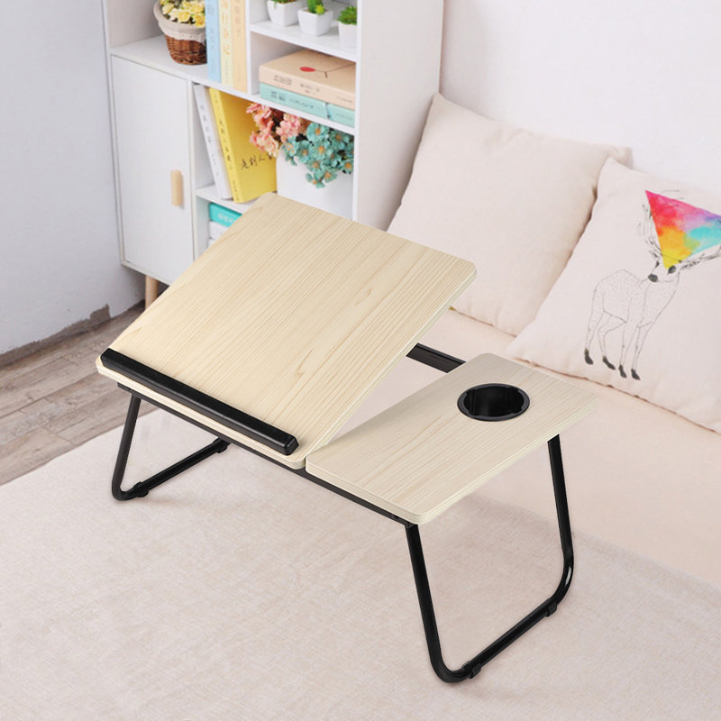 56Cm Rectangular with Hutch Computer Desk, Yellow