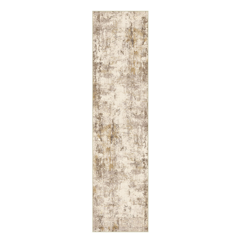 Ahmaad Abstract Area Rug, Runner 61 x 244 cm