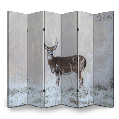 Cloison pliante 6 panneaux à cloison Royal Whitetail