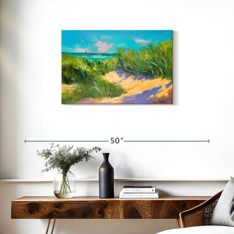 Gillard Blue Grass Breeze I, 20" H x 30" W