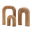 Vase en bois Mango-894387686