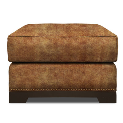 Brooklyn Leather Ottoman