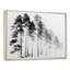 «Black and White Tall Pine Tree Forest», reproduction d'art sur toile-1384428740-1384428755-1384428759