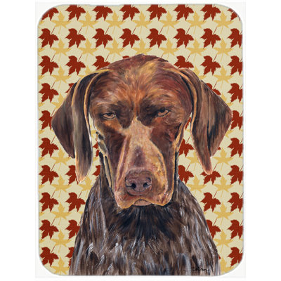 East Urban Home German Shorthaired Pointer Portrait Glass Cutting Board