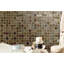 Sandalwood 5/8" x 5/8" Glass Mosaic