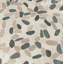 Carreau de mosaïque de sol en pierre naturelle 12 po x 12 po Marvella Pebble-79519637