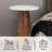 Aaleeyah Natural Wood Side Table