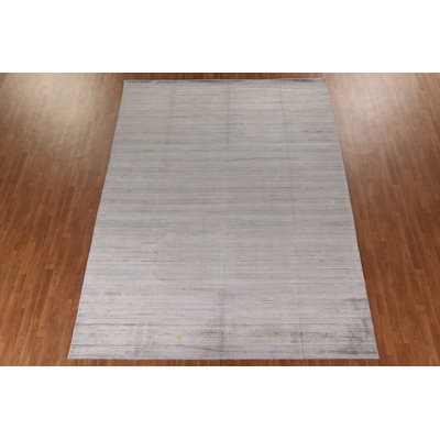 Striped Gabbeh Oriental Area Rug 9x12
