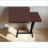 Walnut Height Adjustable Overbed Coffee Table, Mobile Rolling Stand with Safe Rounded Corners