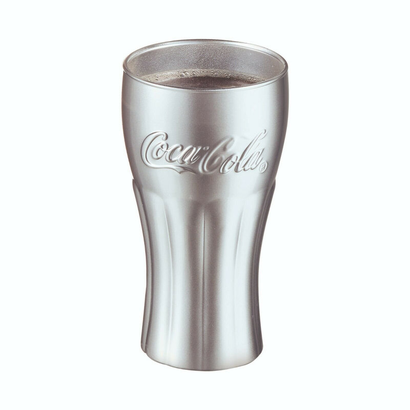 370ml Drinking Glass Set, 6, Silver