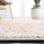 Besfort Abstract Ivory/Orange Area Rug-998462419
