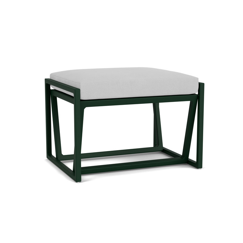 Summit Outdoor Ottoman, Sandberg Dove, Woodland