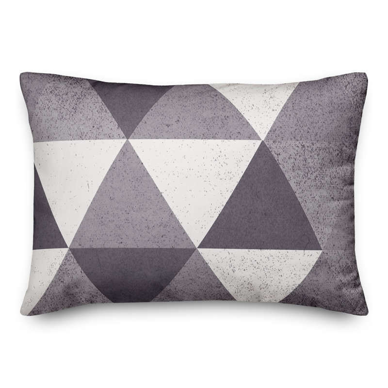  Coussin intérieur / extérieur géométrique, Bleu marine, Géométrique 2