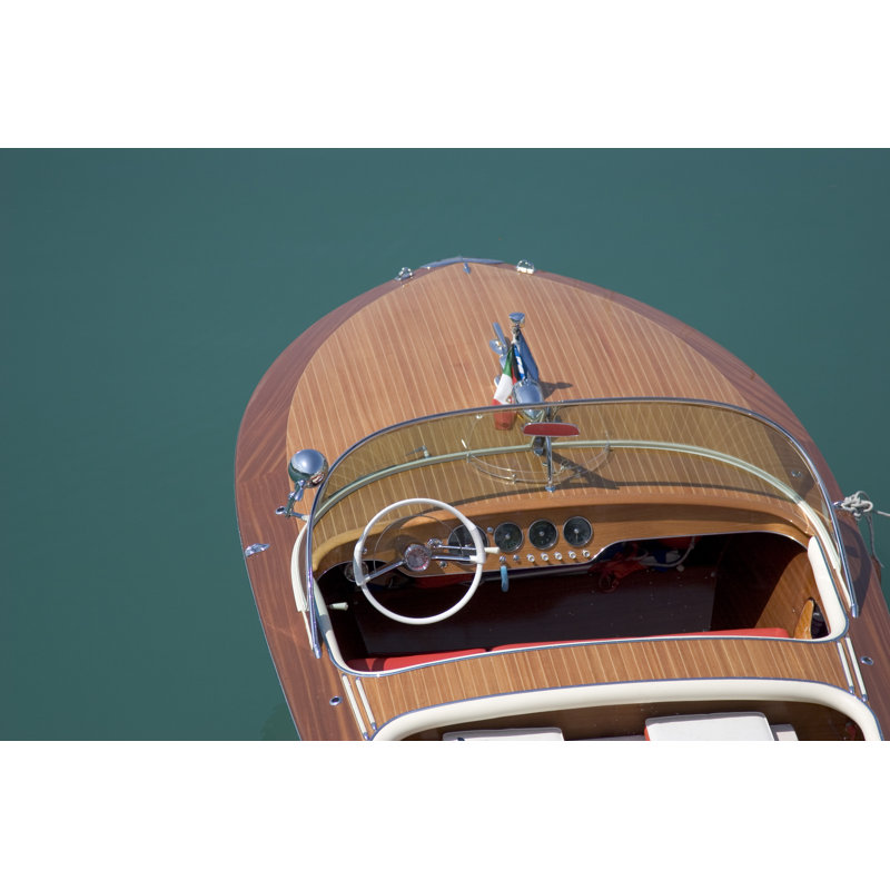 Speedboat by Rbouwman - Wrapped Canvas Print, 20cm H x 30cm W x 3.8cm D