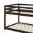 Rubber Wood Twin On Twin Ground Bunk Bed Equipped With Ladder-820306807