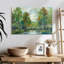 Avery, forêt, aube, turquoise-107697023