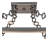 16" Square Kitzi 4 Light Pendant