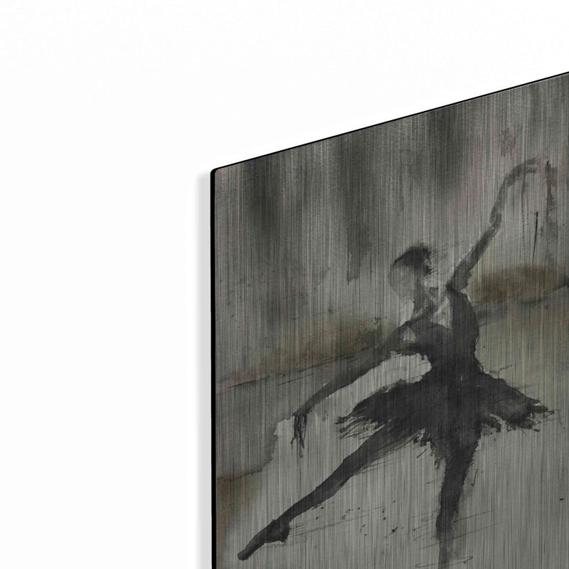 "Sans un danseur" par Oscar Alvarez Pardo, H 16 po x l 12 po