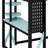 Loft Bed with Integrated Desk, Shelves, Power Outlet & RGB Lighting-284702726