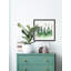 «Pine Tree Skyline» par Marmont Hill - peinture encadrée-2112852892