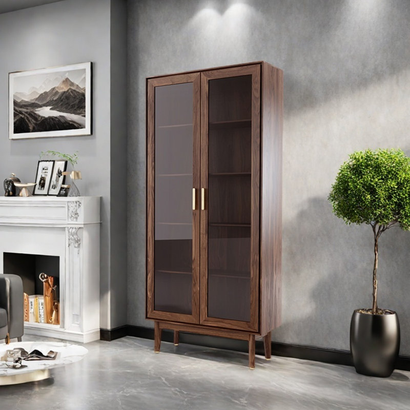 Light luxury retro bookcase