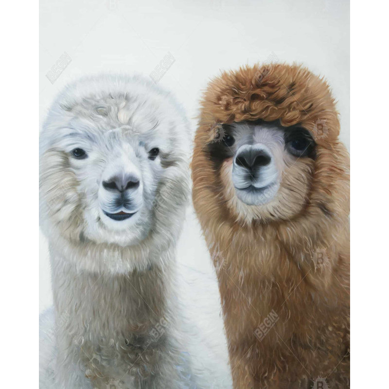 " Two Lamas "