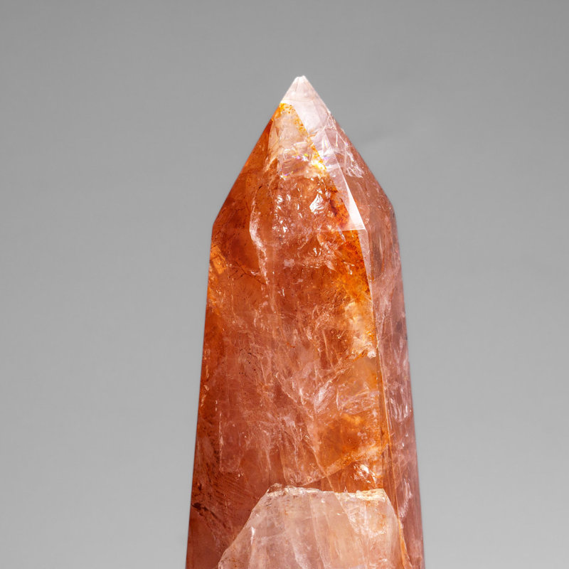 Genuine Polished Strawberry Quartz Point (1.5 Lbs)