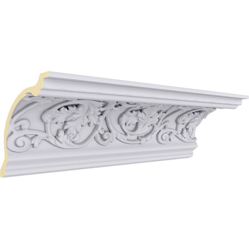Moulure couronnée Neuveau H 7 3/4 po x P 9 po x P 11 3/4 po x L 94 1/2 po