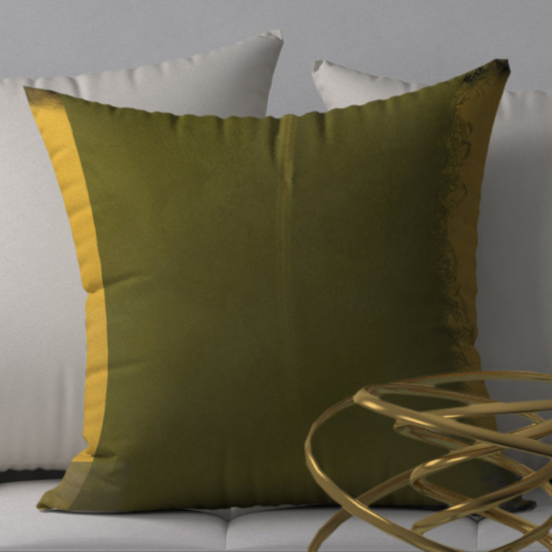 Reversible Throw Pillow, 18" x 18"
