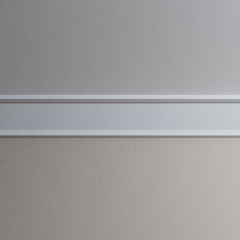 Darcy 94.5" Unfinished Polyurethane Crown Moulding