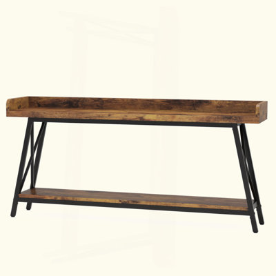 70.9" Extra Long Industrial Console Table