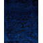 Tapis unique noué à la main Fine Vibrance - bleu, 8 pi 2 po x 10 pi 5 po