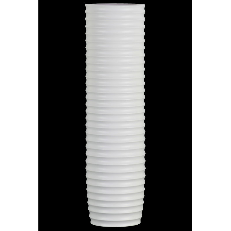 Synthia Ceramic / Porcelain Floor Vase, 23" H x 6.25" W x 6.25" D