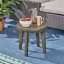 Table d'appoint d'extérieur en bois-117627993