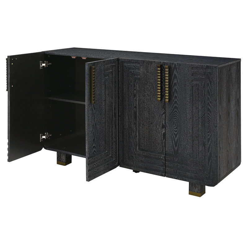 54" Retro Buffet Cabinet With Storage