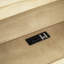 Twin Size Daybed with Two Storage Drawers, Storage Cabinets and USB Ports, Wood Colour-253538140